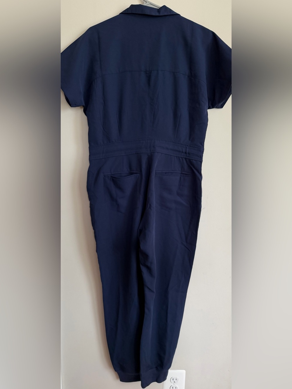Mandala Women's Navy Scrub Jumpsuit Small Petite - Picture 6 of 7